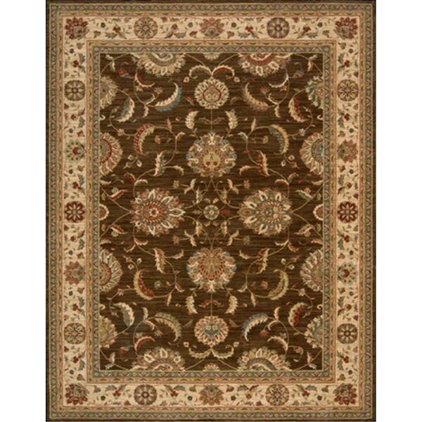 Nourison Living Treasures Area Rug Collection Brown 9 Ft 9 In. X 13 Ft 9 In. Rectangle 99446678560